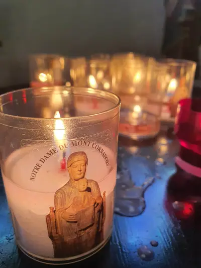 bougies notre-dame de Cornadore