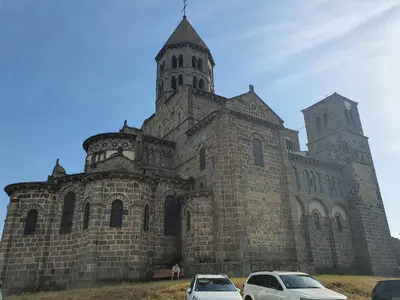église romane de Saint Nectaire chevet