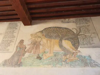 peinture d'une chimère