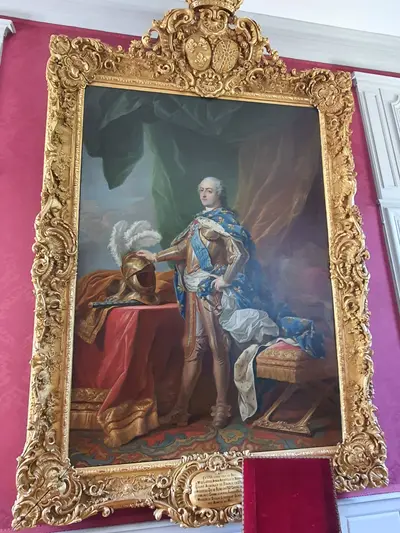Tableau de Louis XV par Carle van Loo