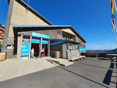 entrée du téléphérique
