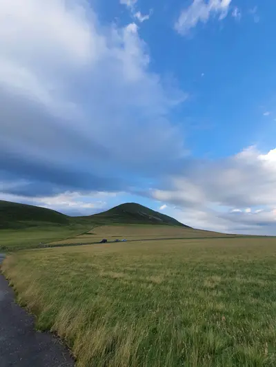 nuages sur le col