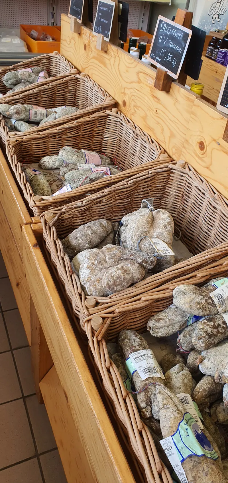 saucissons d'Auvergne