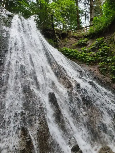 rideau d'eau à la cascade du rossignolet
