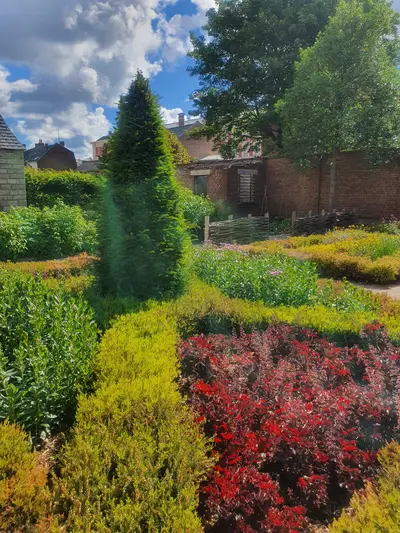 jardin restauré