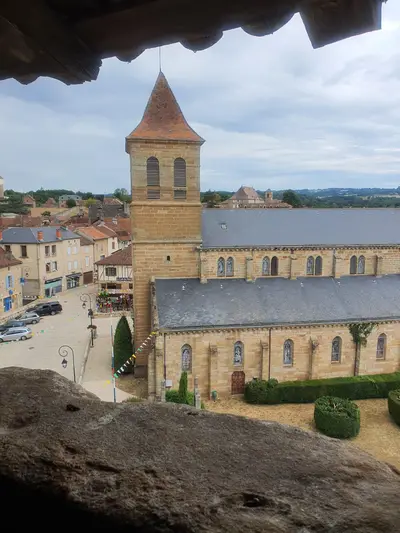 le village depuis les toits