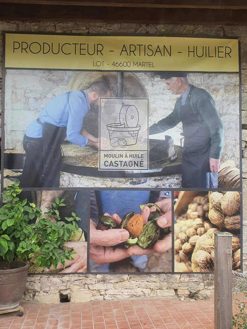 peinture au moulin Castagne