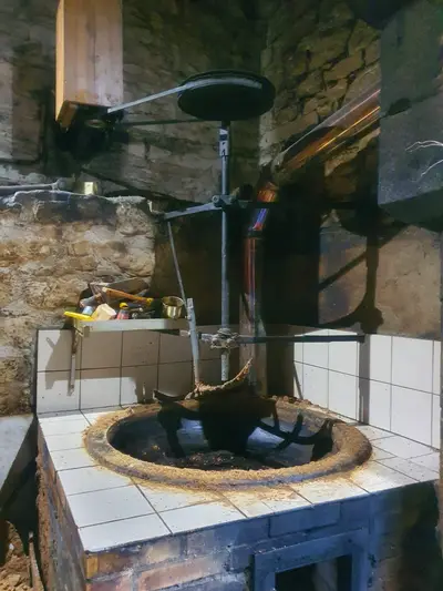 machine pour l'huile de noix