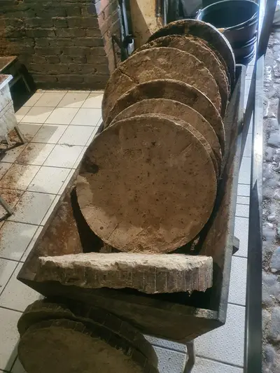 galettes avec les résidus de noix