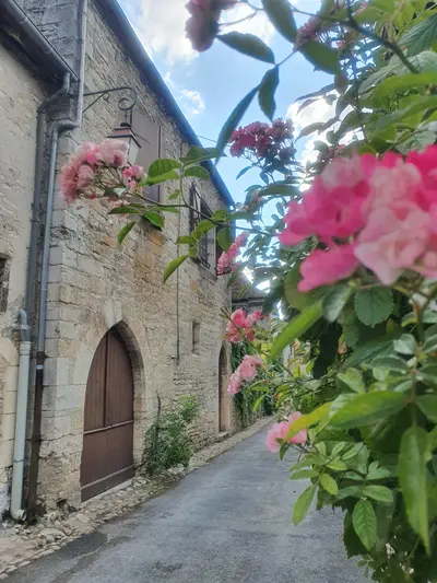 rue de Martel fleurie
