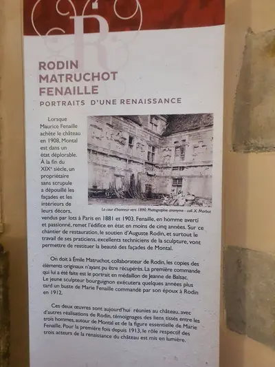 panneau sur fenaille