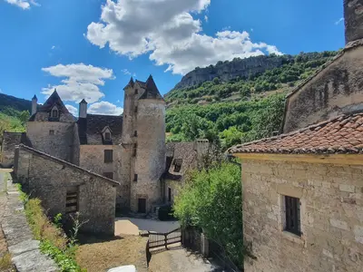 maison de maître avec une tour