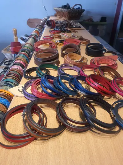 vente de ceintures en cuir