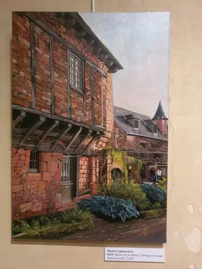 tableau de Collonges-la-rouge