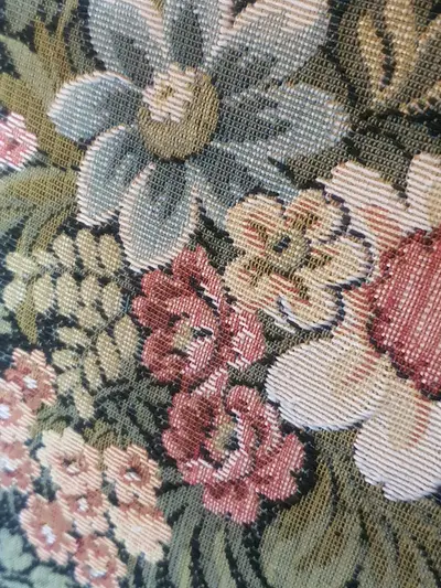 tissu des chaises de la salle à manger