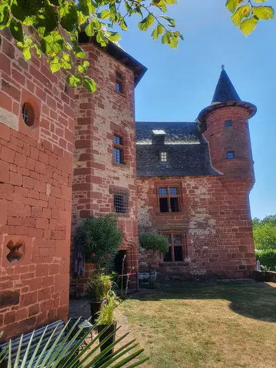 vue de côté du château