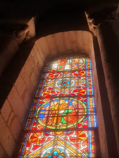 vitraux de l'abbatiale