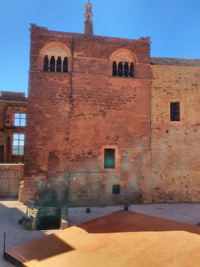 cour intérieure du château