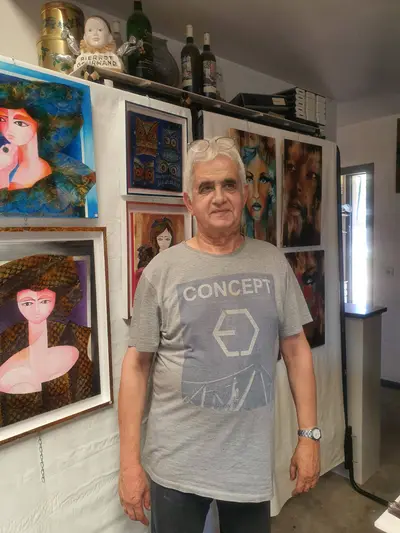 l'artiste Jean-Luc Laborie