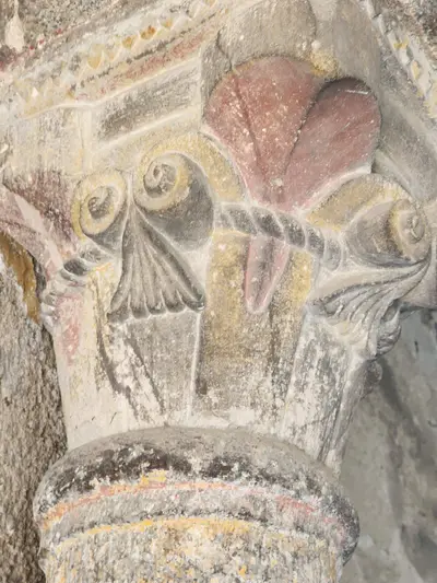 chapiteau polychrome