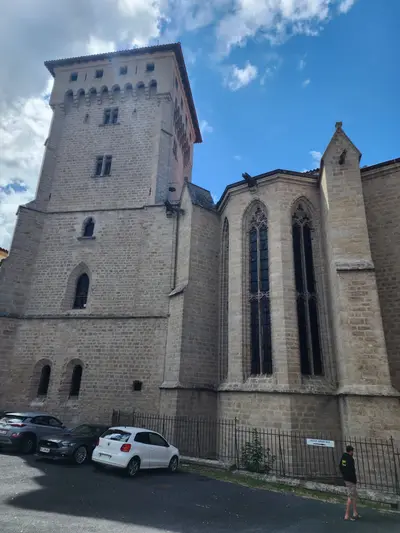 Extérieur de l'abbaye de la Chaise-Dieu