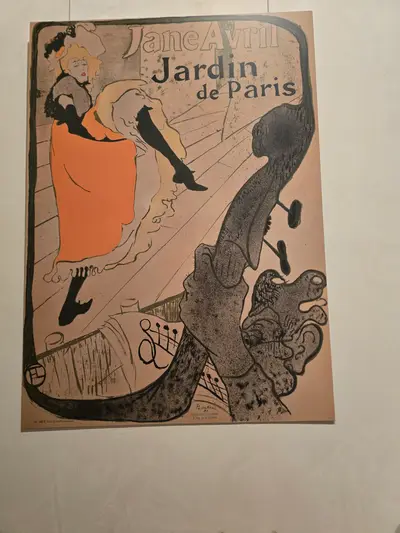 affiche jambe levée