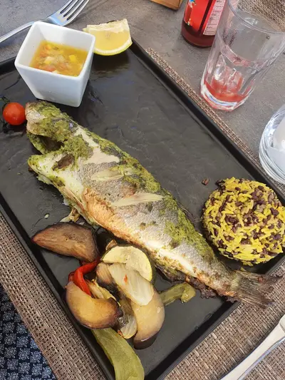 Poisson au restaurant Agula Marina à Cargèse
