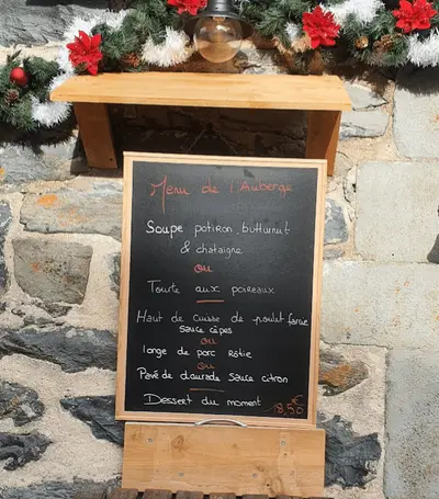 Menu du moment hivernal