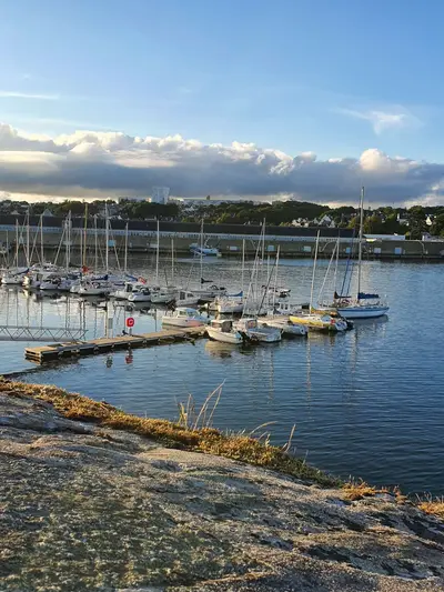 Port de plaisance à Concarneau