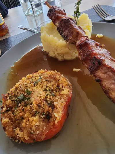Brochette de dinde