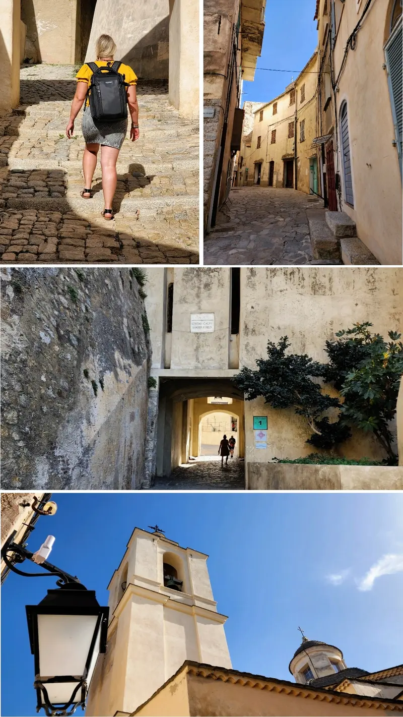 Calvi rues citadelle