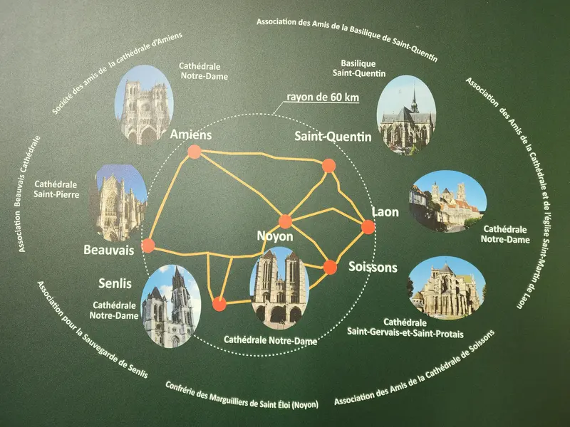 Grands édifices religieux de l'aisne
