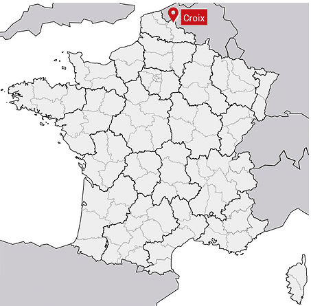 Carte nord villa cavrois