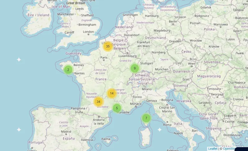Carte voyages florandophoto