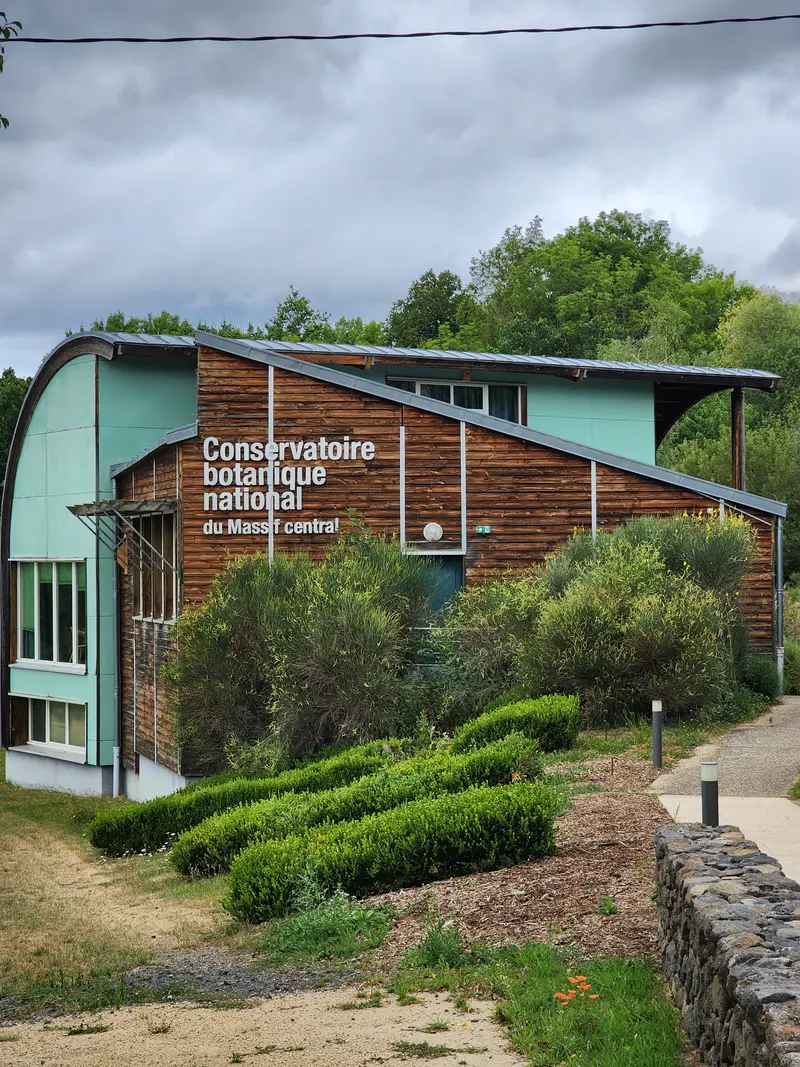 Bâtiment du Conservatoire botanique du Massif central à Chavaniac-Lafayette