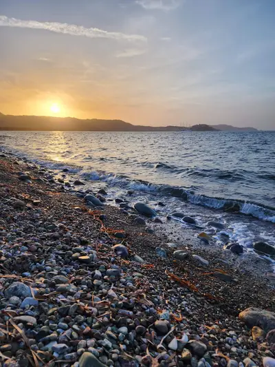 Coucher de soleil à Calvi