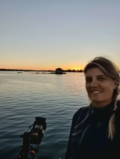 Photographie coucher de soleil Saint-Cado