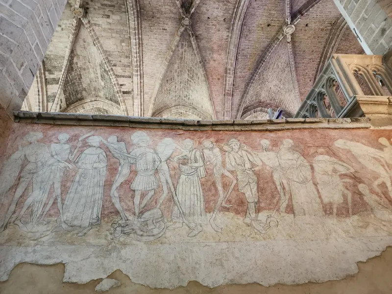 Danse macabre à l'abbaye de la Chaise-Dieu