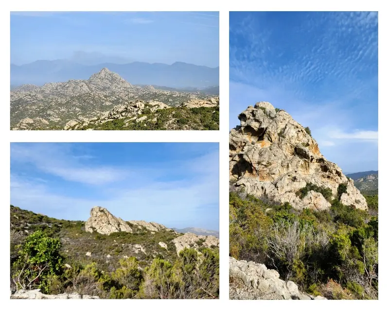 Desert des agriates pierres
