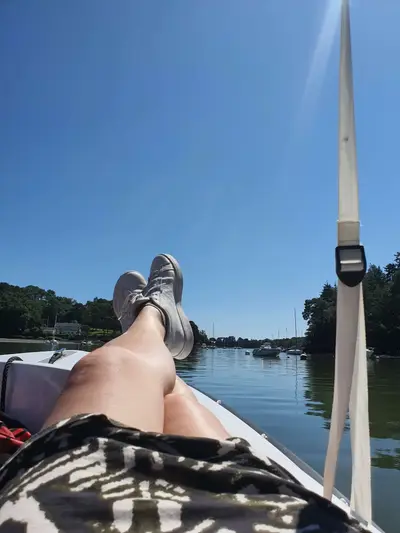 En bateau électrique