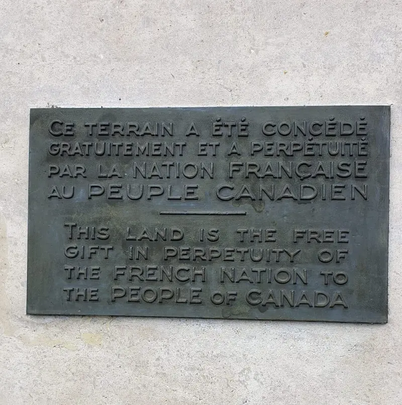 plaque commemorative