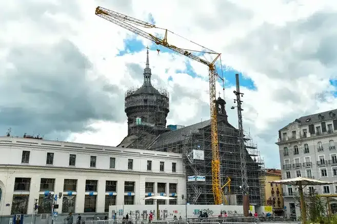 travaux église des minimes