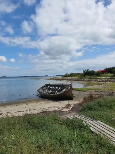 Barque épave île aux Moines