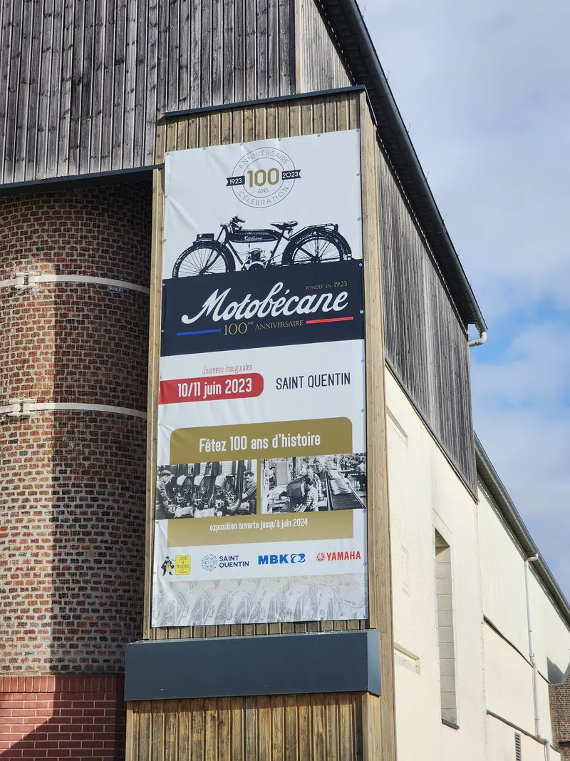 Exposition pour les 100 ans de l'usine Motobécane