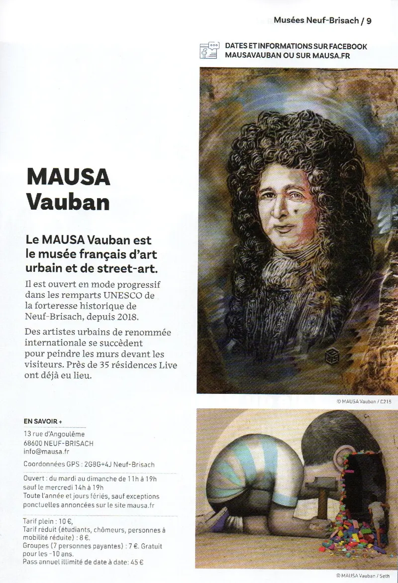 Fiche de présentation du MAUSA