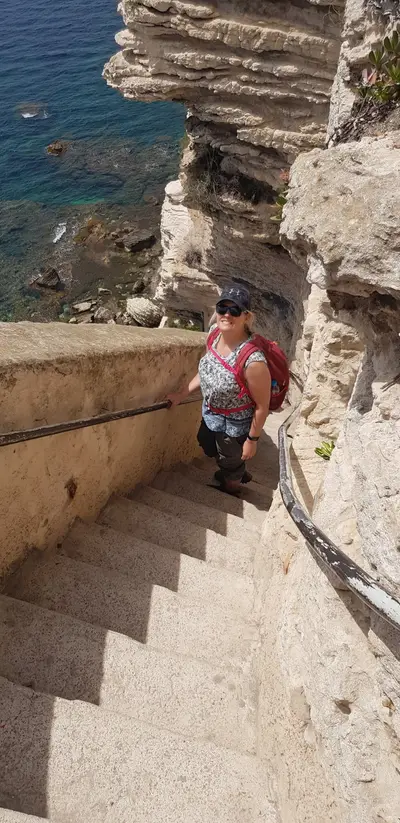 Florandophoto dans les escaliers