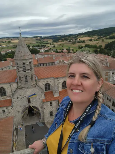 Florandophoto au sommet de la tour des Anglais