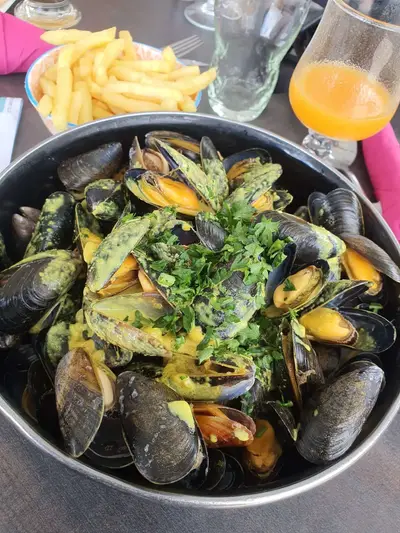 Frites moules