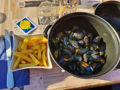 Moules Frites au restaurant Le Skipper à Concarneau