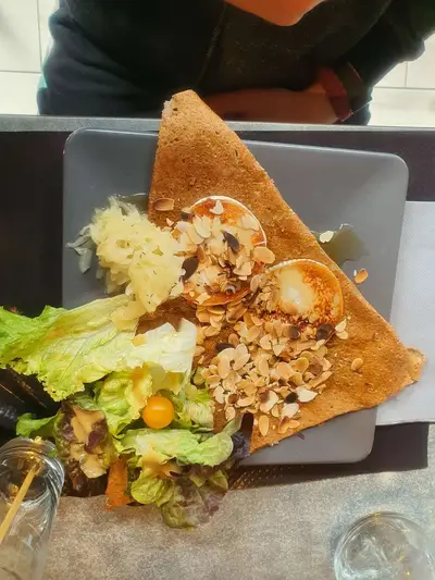 Galette au restaurant Lak Atao Penmarc'h
